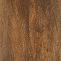 Solid mango wood dining table burnt wax wood grain detail